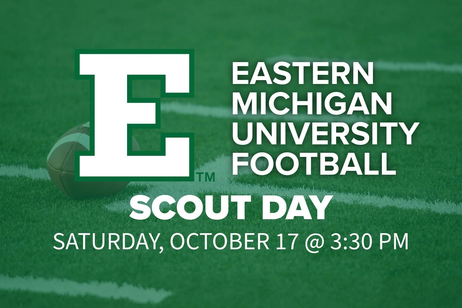 Eastern Michigan University Football Scout Day