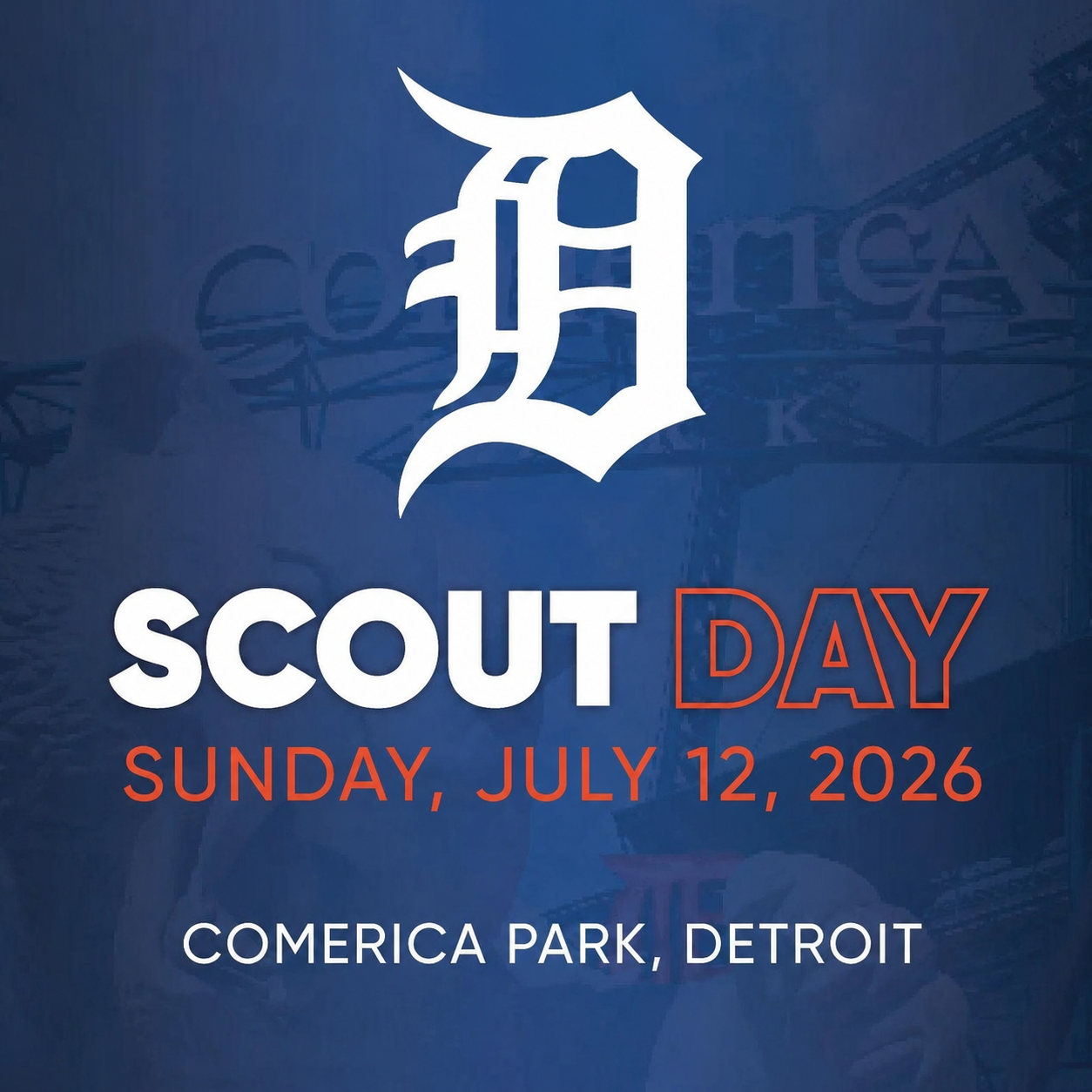 Pack 729 Detroit Tigers Scout Day Registration