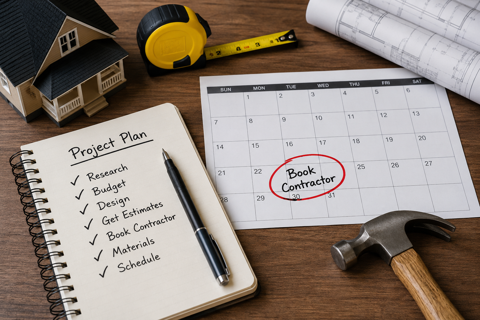 How Far in Advance Should You Book a Contractor?