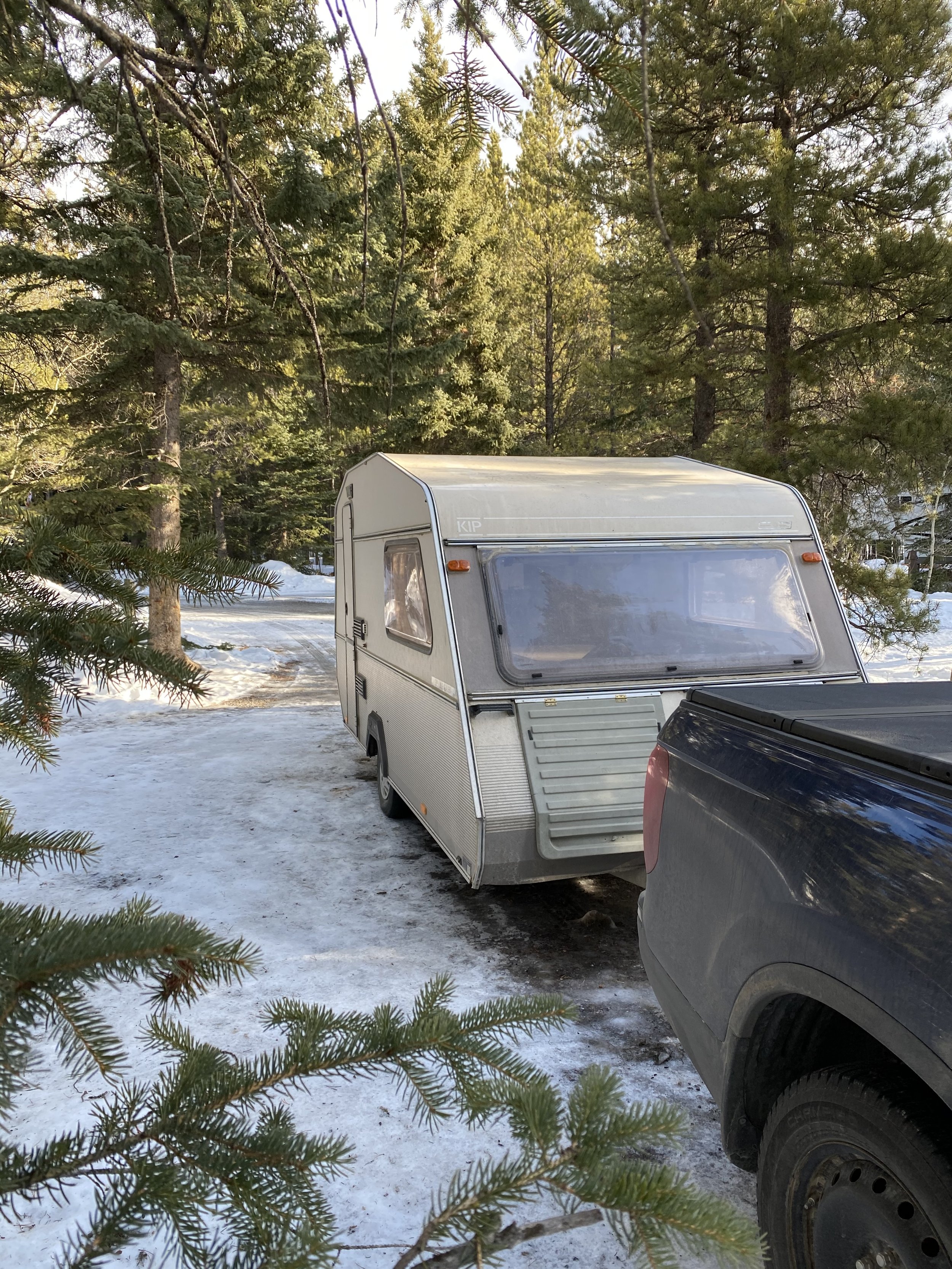 After the redo, taking it out winter camping.