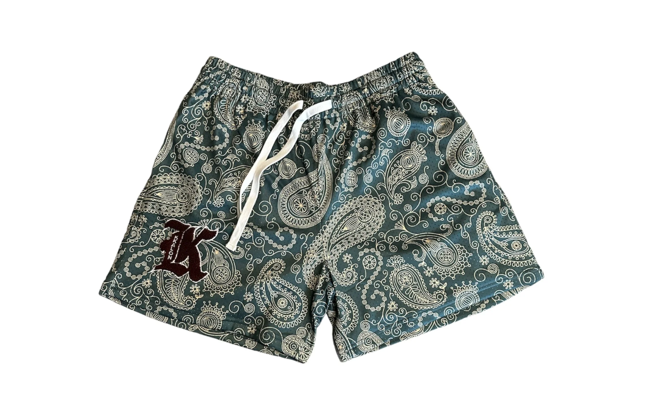Green- Big Paisley