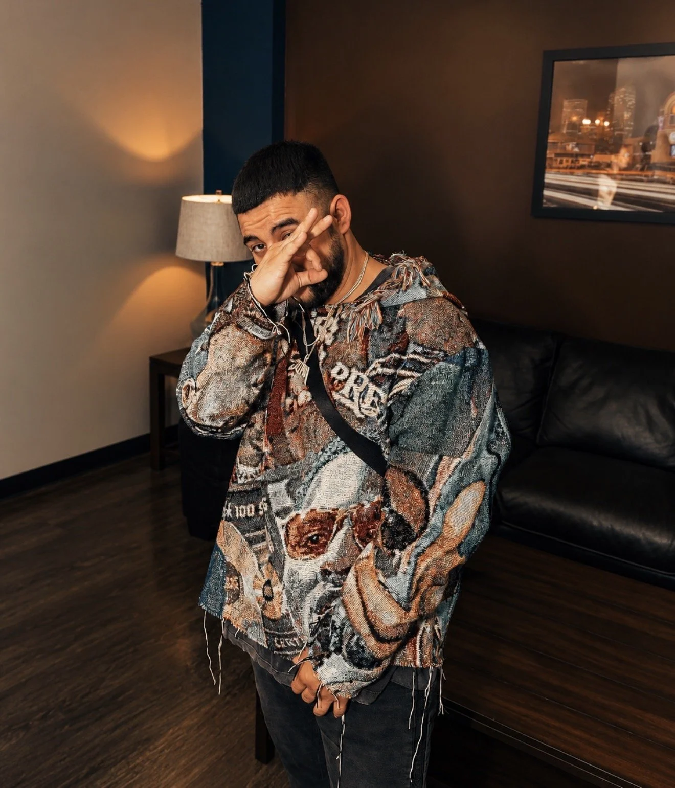 Adult Custom Tapestry Hoodie