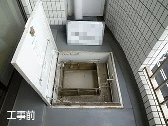 外観はそんなに傷みはなかったですが、開けてみるとはしごはかなり傷んでいます。