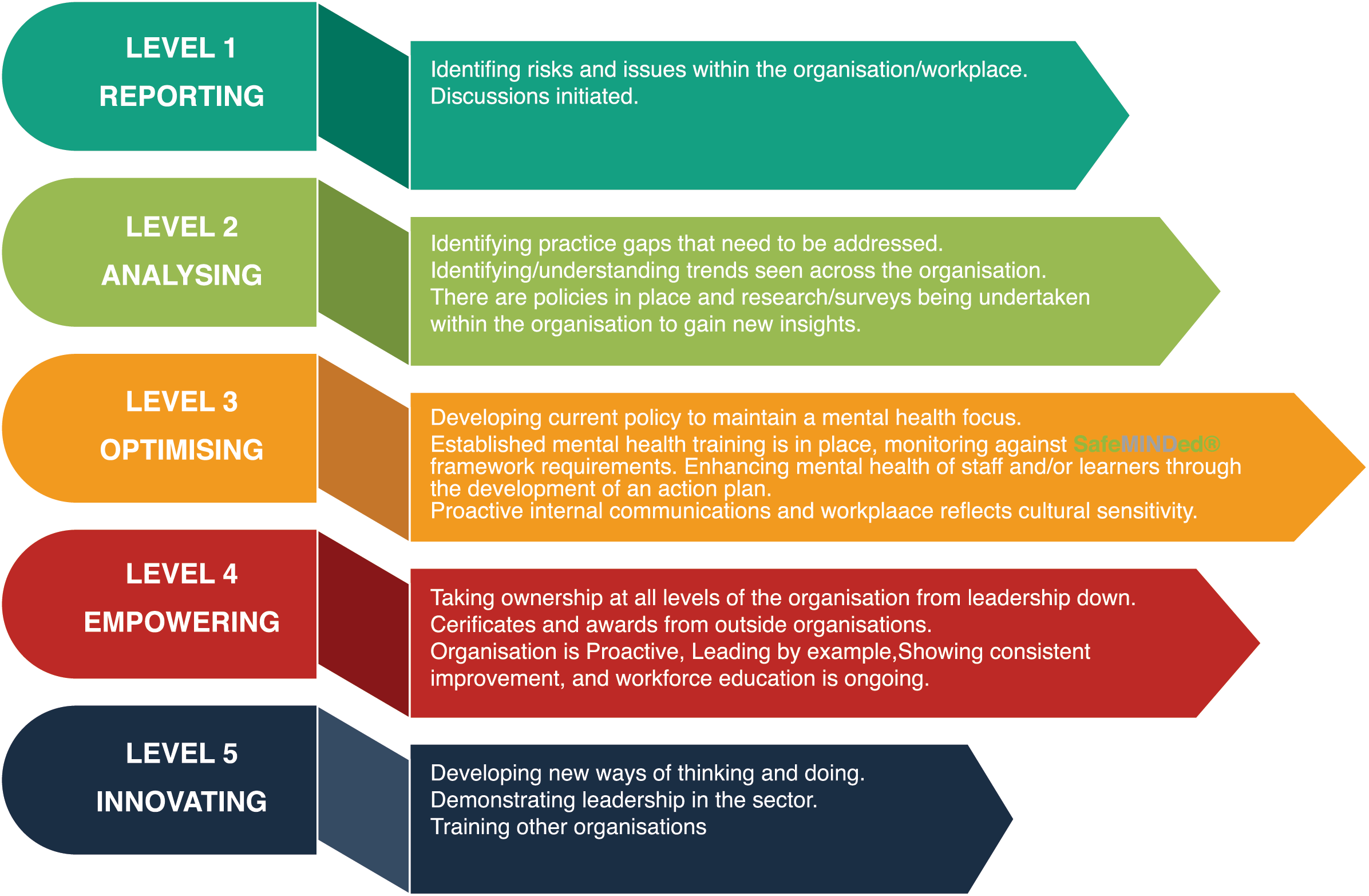 Maturity Model — SafeMINDed