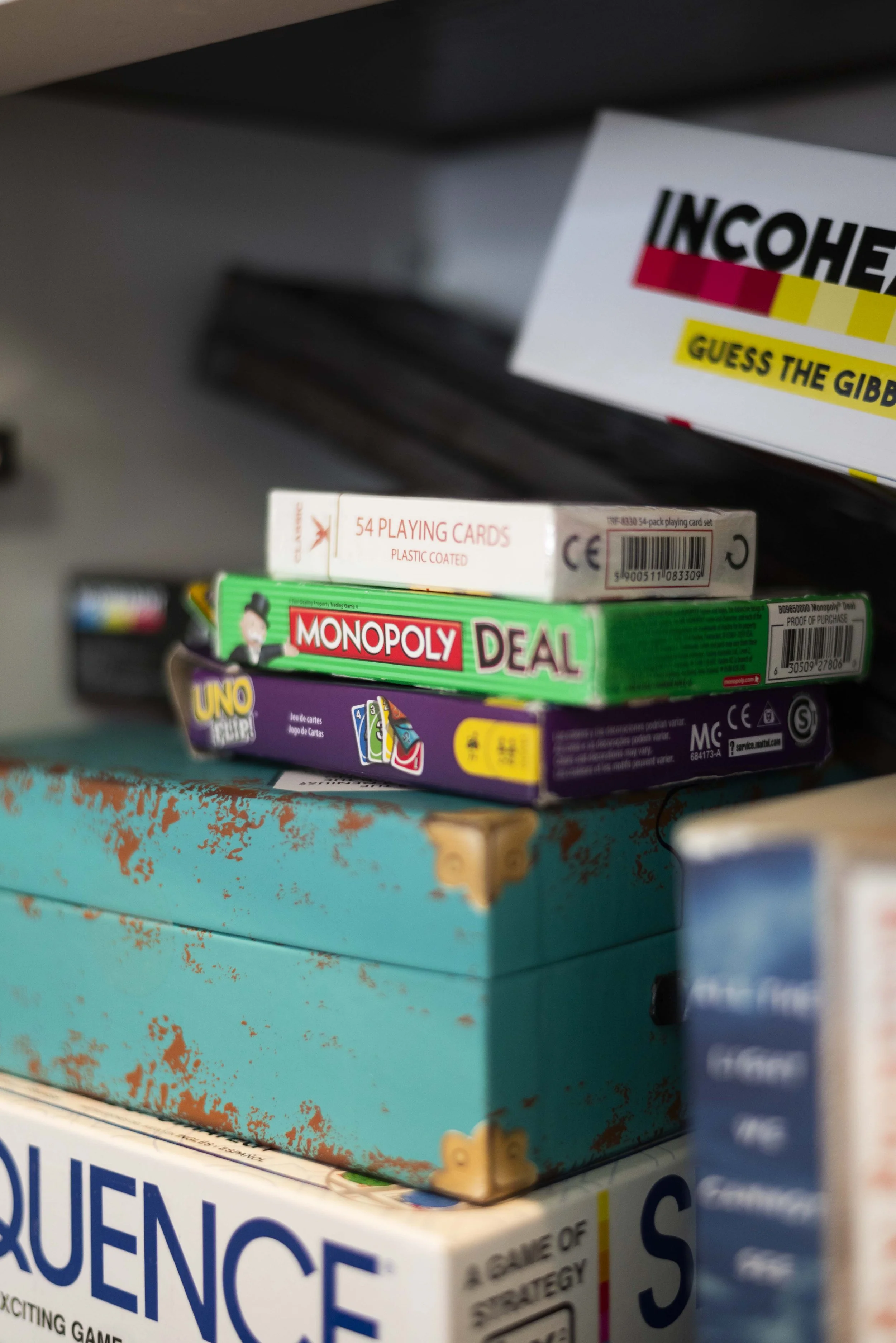 Several board games