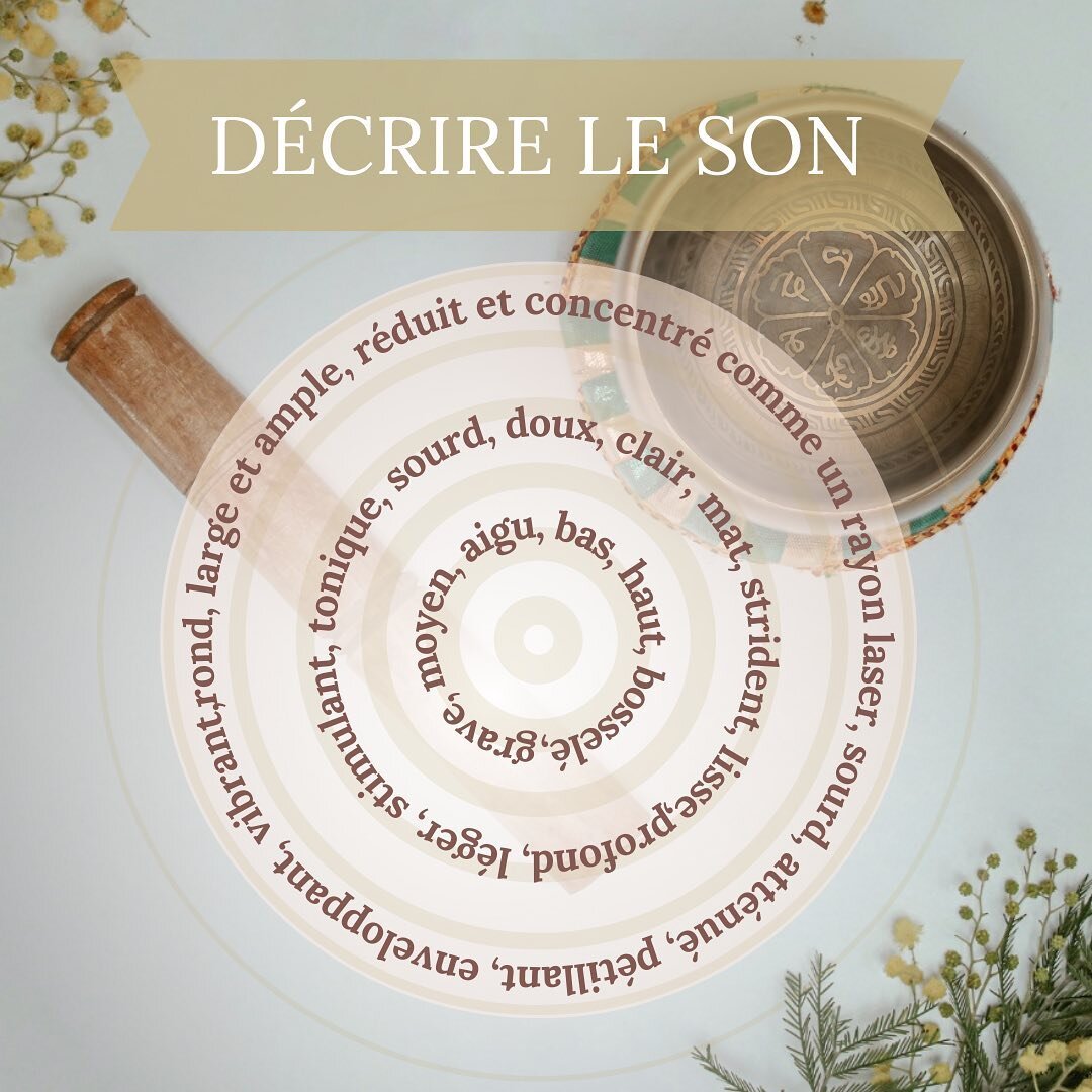 Je continue ma s&eacute;rie pour vous permettre d&rsquo;&eacute;largir votre vocabulaire &eacute;nerg&eacute;tique et d'affiner vos sensations &eacute;nerg&eacute;tiques !

Les bols chantants sont de magnifiques instruments vibratoires, au son partic