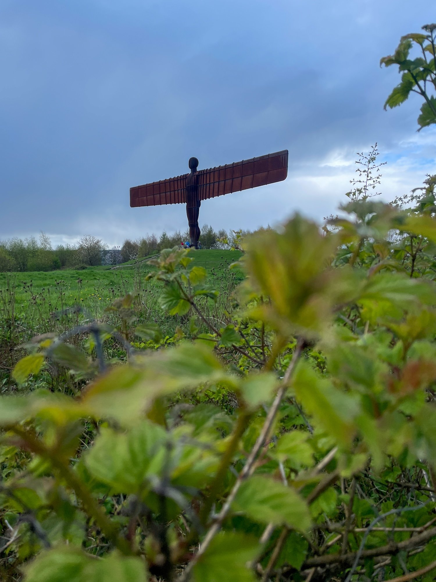Seeing the ‘Angel of the North’ up close