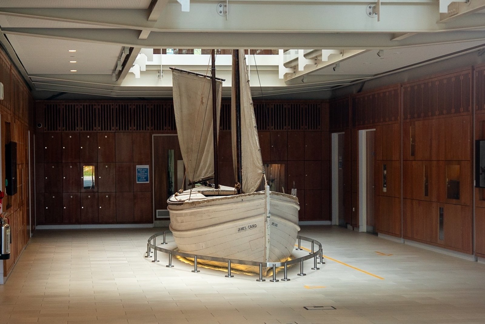Locating Shackleton’s boat, the James Caird, at Dulwich College