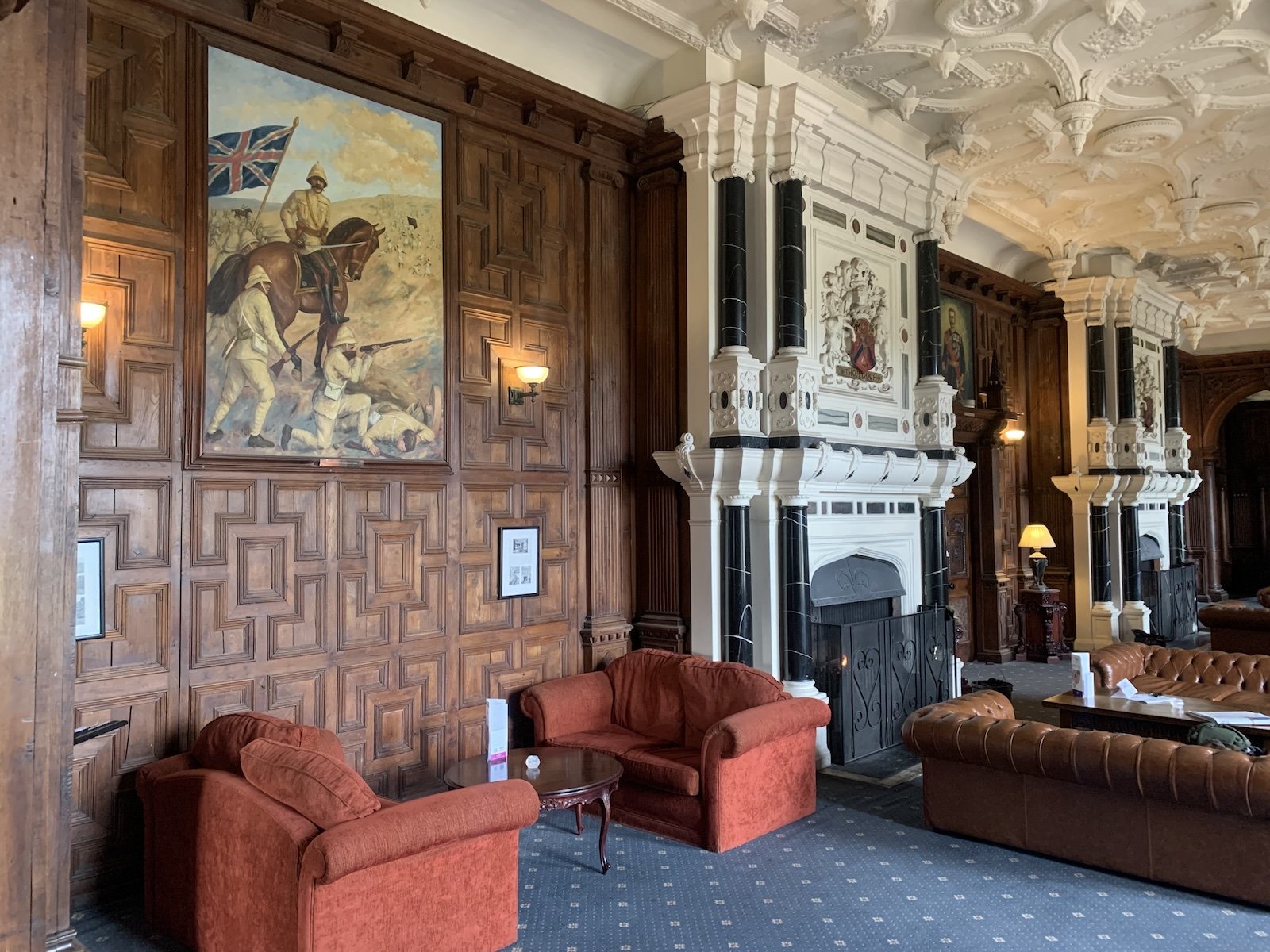 Staying at Field Marshal Kitchener’s country house in Canterbury