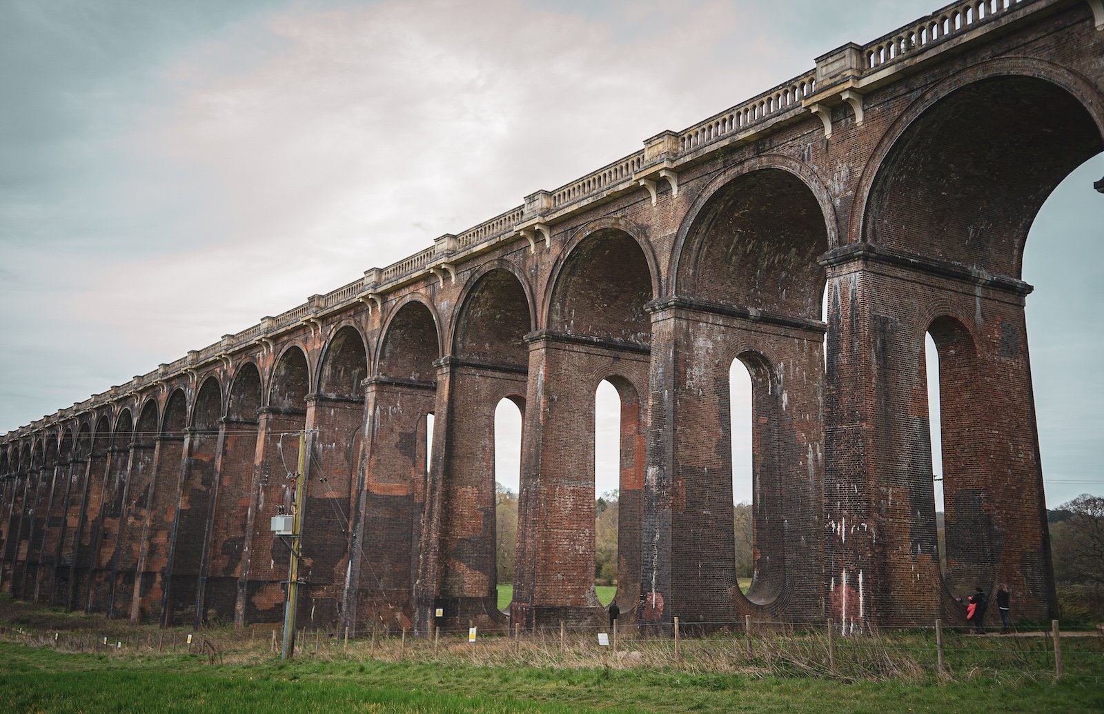 Seeing the Ouse Valley viaduct, the most elegant viaduct in Britain