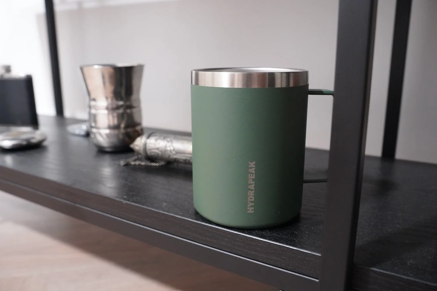 Hydrapeak 14oz (c.414 ml) Double Walled Steel Travel Mug with Splash Proof Lid review