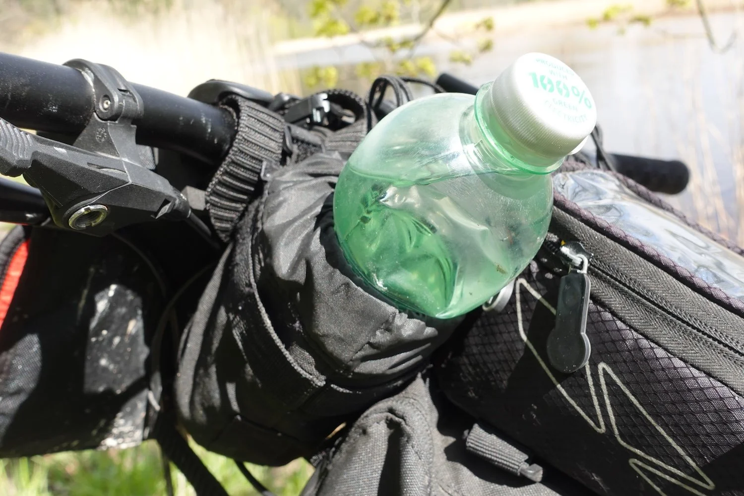 Riverside (by Decathlon) Fabric Bottle Cage / Gear Bag review — Tales ...