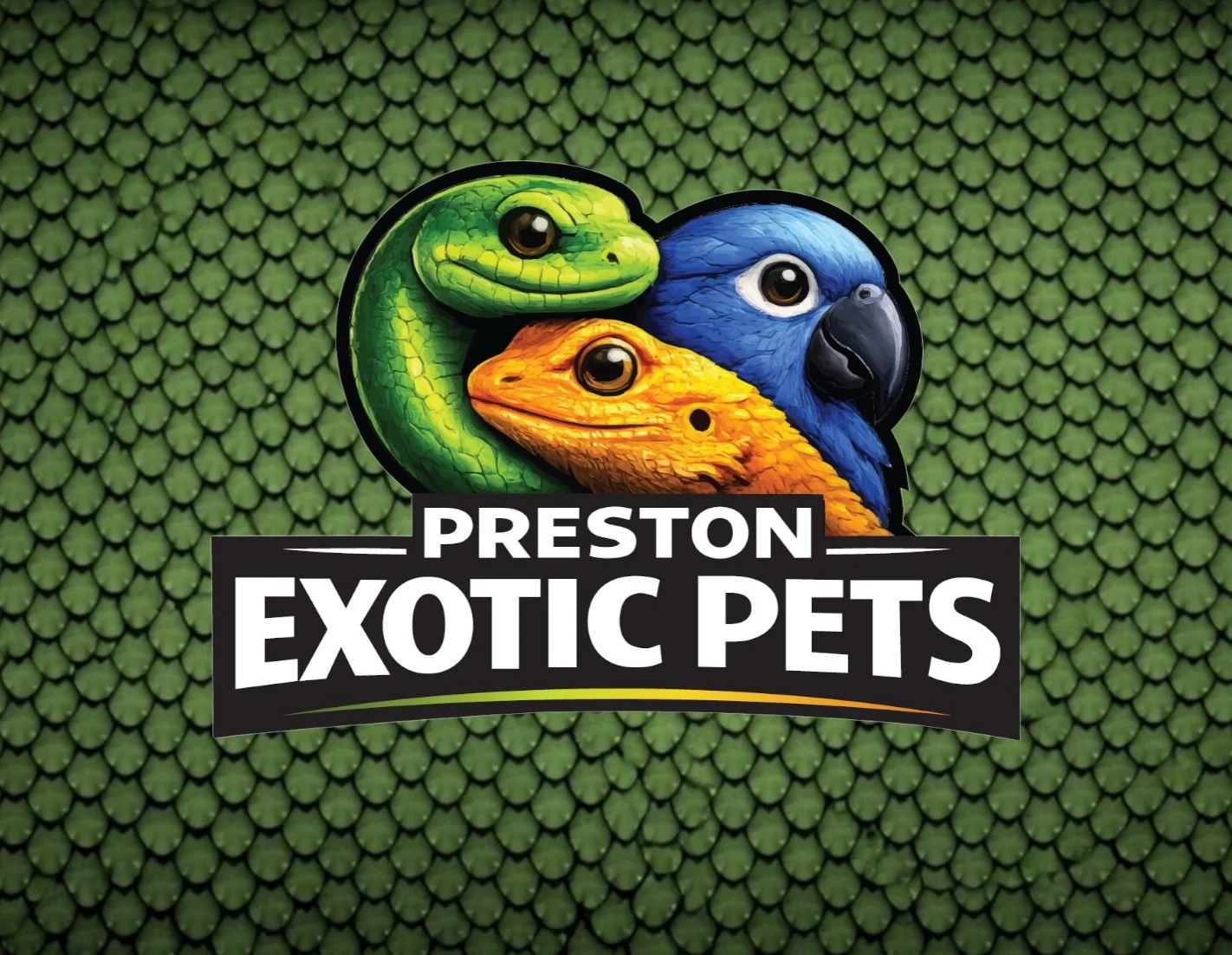 Preston Exotic Pets Logo