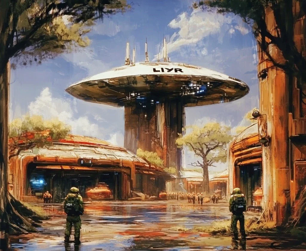 Llyr-Y-Ryll Agricultural Corporation Headquarters in the Pluska Tower Building.