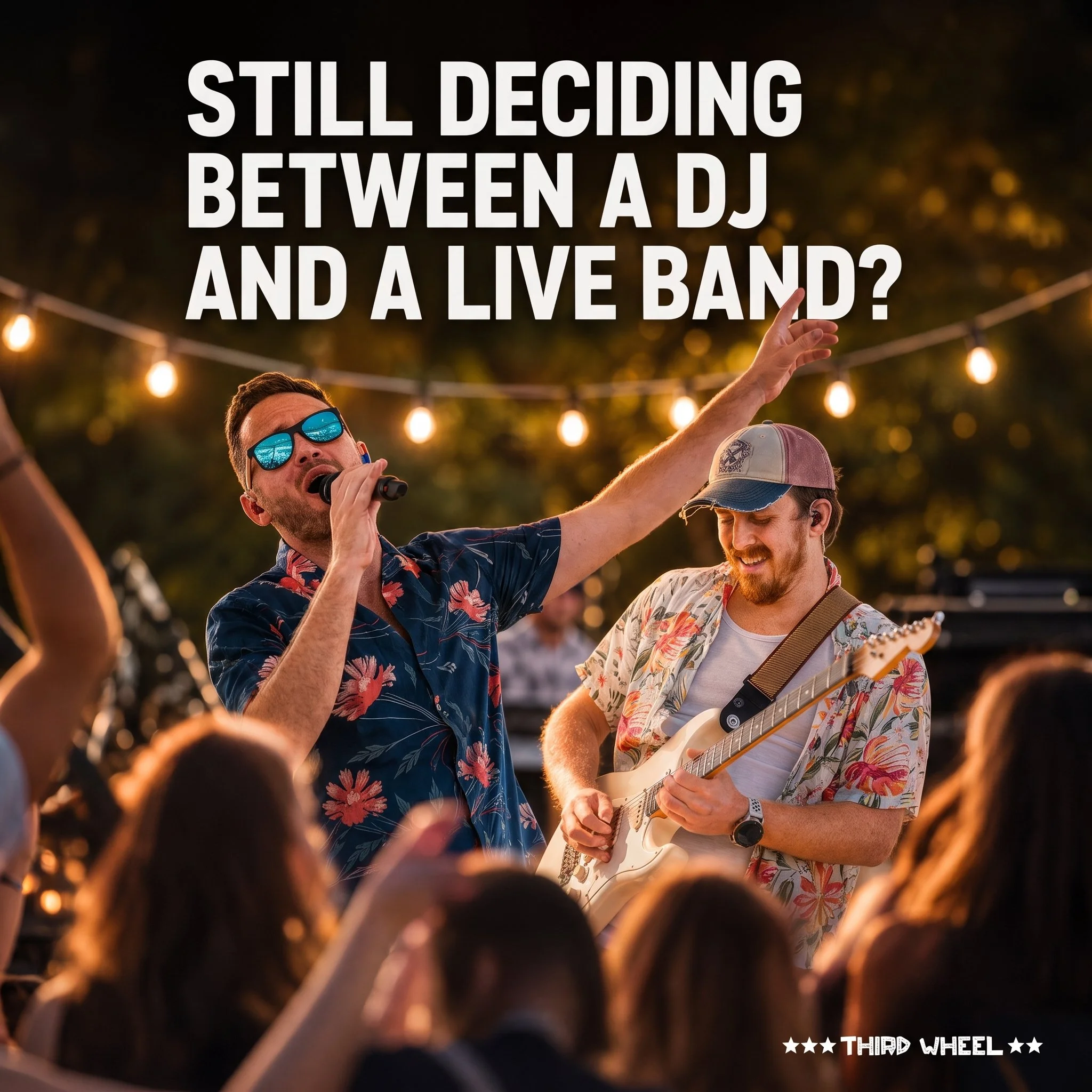 DJ or Live Band? What Actually Gets Your Wedding Guests Dancing