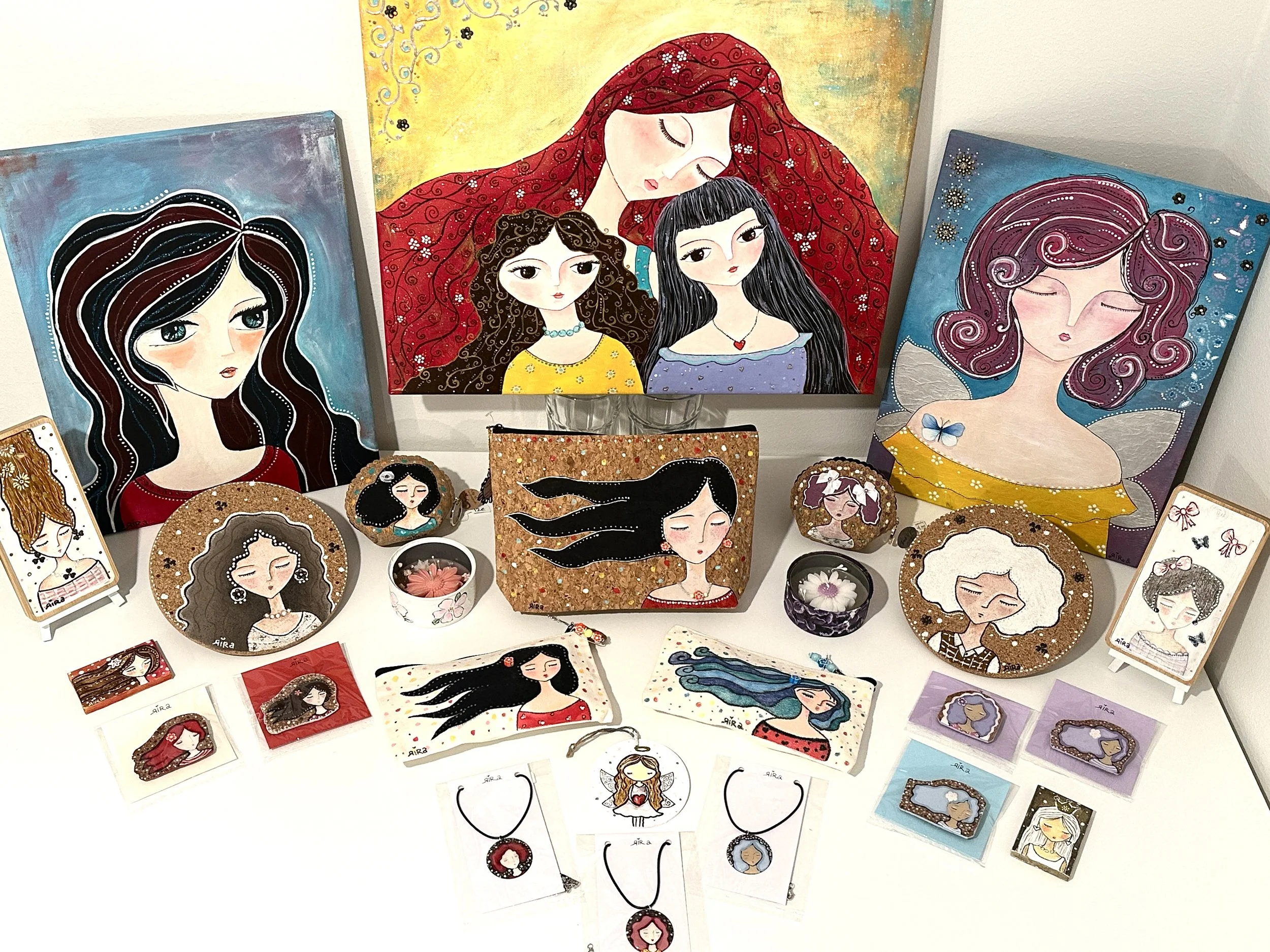 Rira art womanâs painting,jewelry and accessories  - Zahra Hizomshekan.jpg