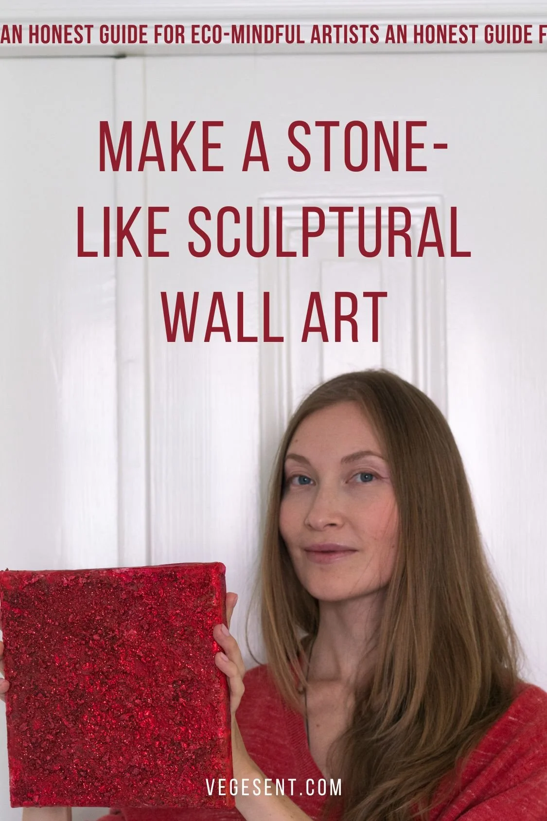 Make a Stone-Like Sculptural Wall Art From Recycled Materials