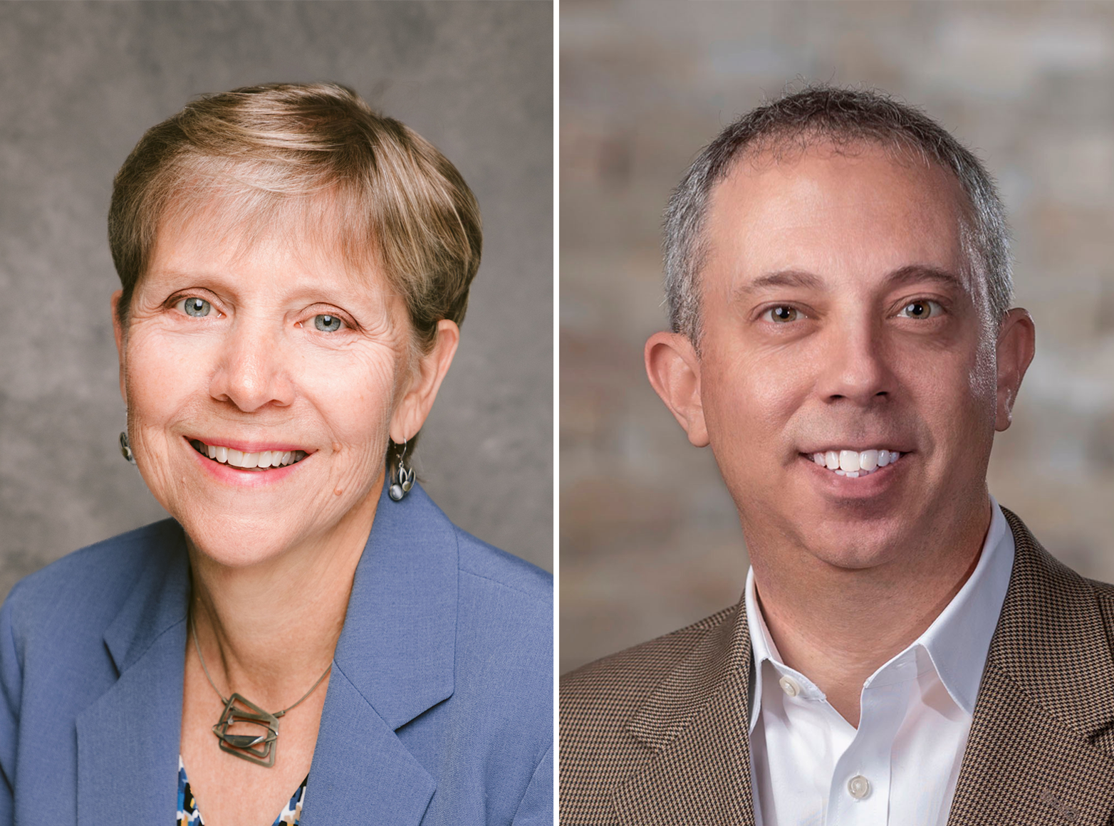 Executives Nancy Green and Jason Newmark