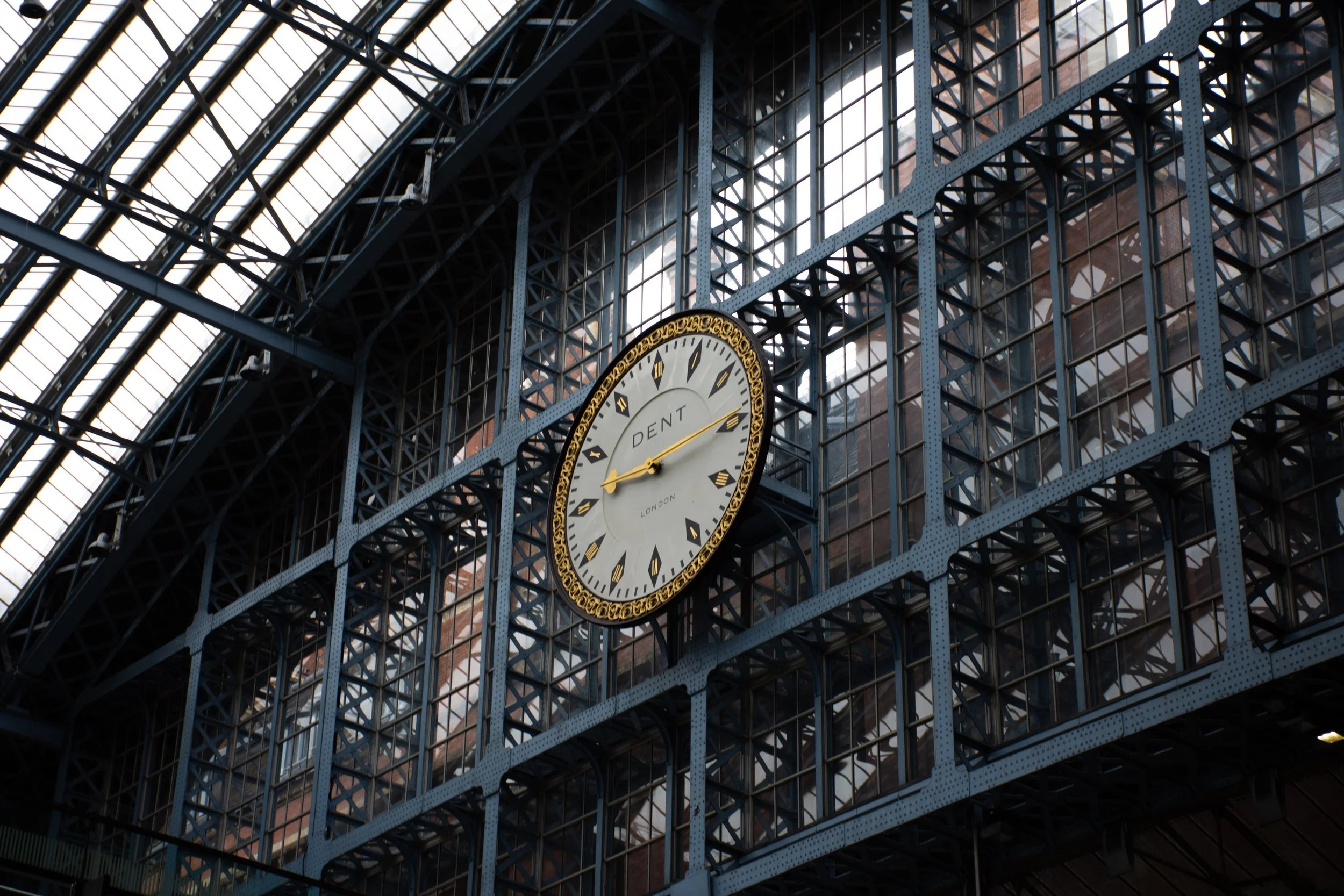  gare de saint pancras à Londres 