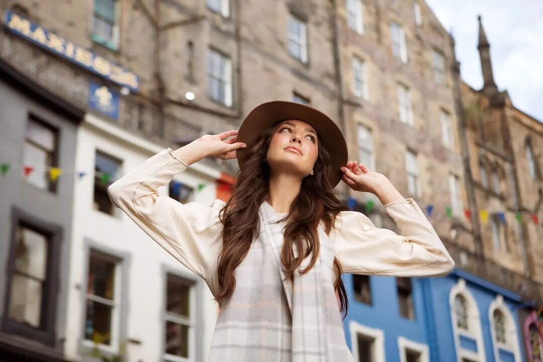 Sometimes it&rsquo;s great working in the city I live in. Edinburgh you are beautiful. Shoot for @kiltanescotland ☮️🌸💜
.
.
.
.

Photographer @david.n.anderson
Photo Assistant @missshurte 
Art Director @donald_soutar @thetouchagency 
Stylist @katied