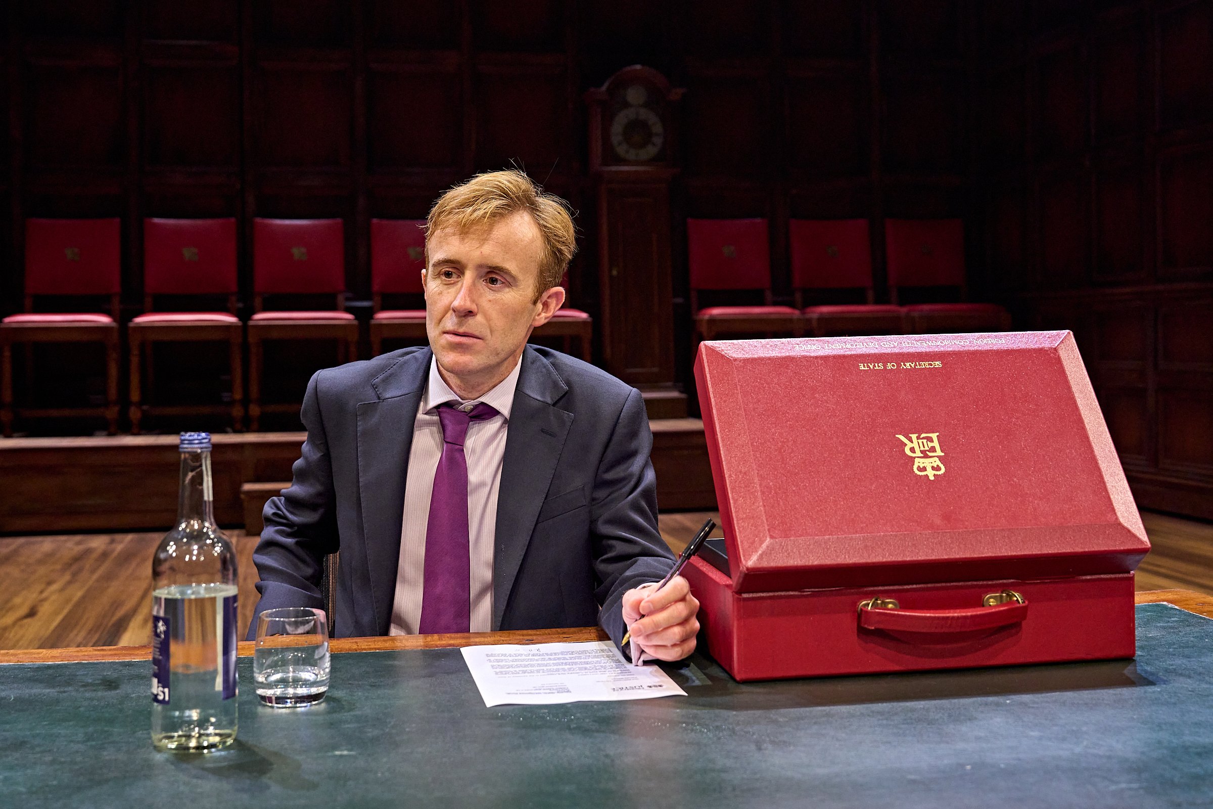 John Heffernan as Arthur Gill MP in The Inquiry at CFT Photo Manuel Harlan-RT.jpg