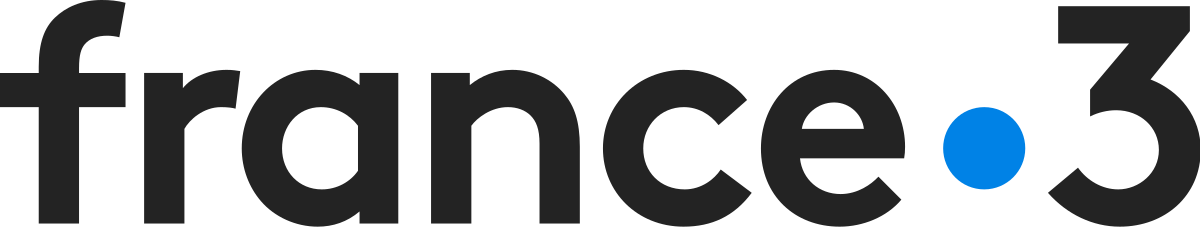 France 3 logo with text and blue dot
