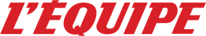 L'Equipe logo in red letters