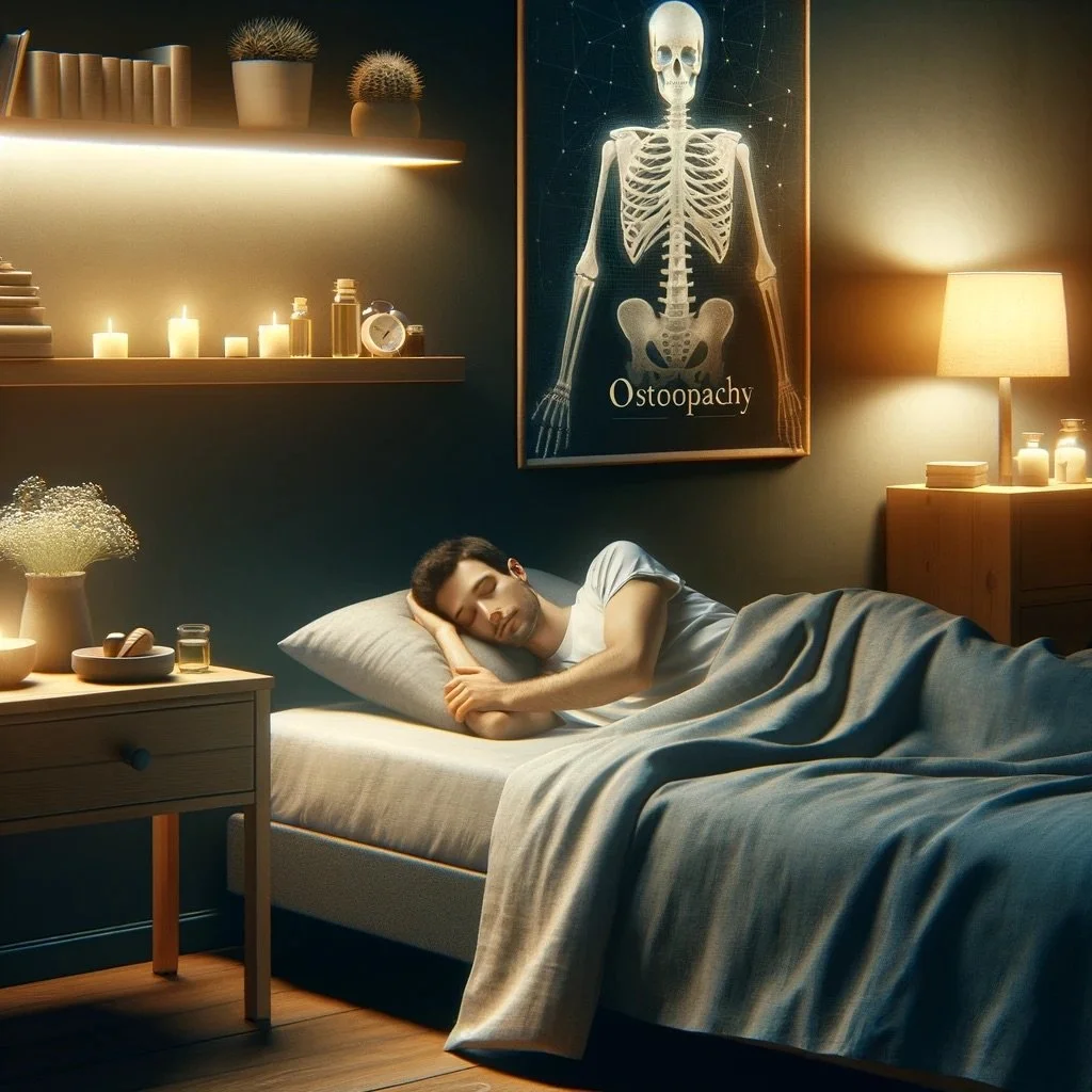 Trouble du sommeil ostéopathie accompagnement ostéopathe blanchard baptiste Lattes montpellier sommeil profond réparateur