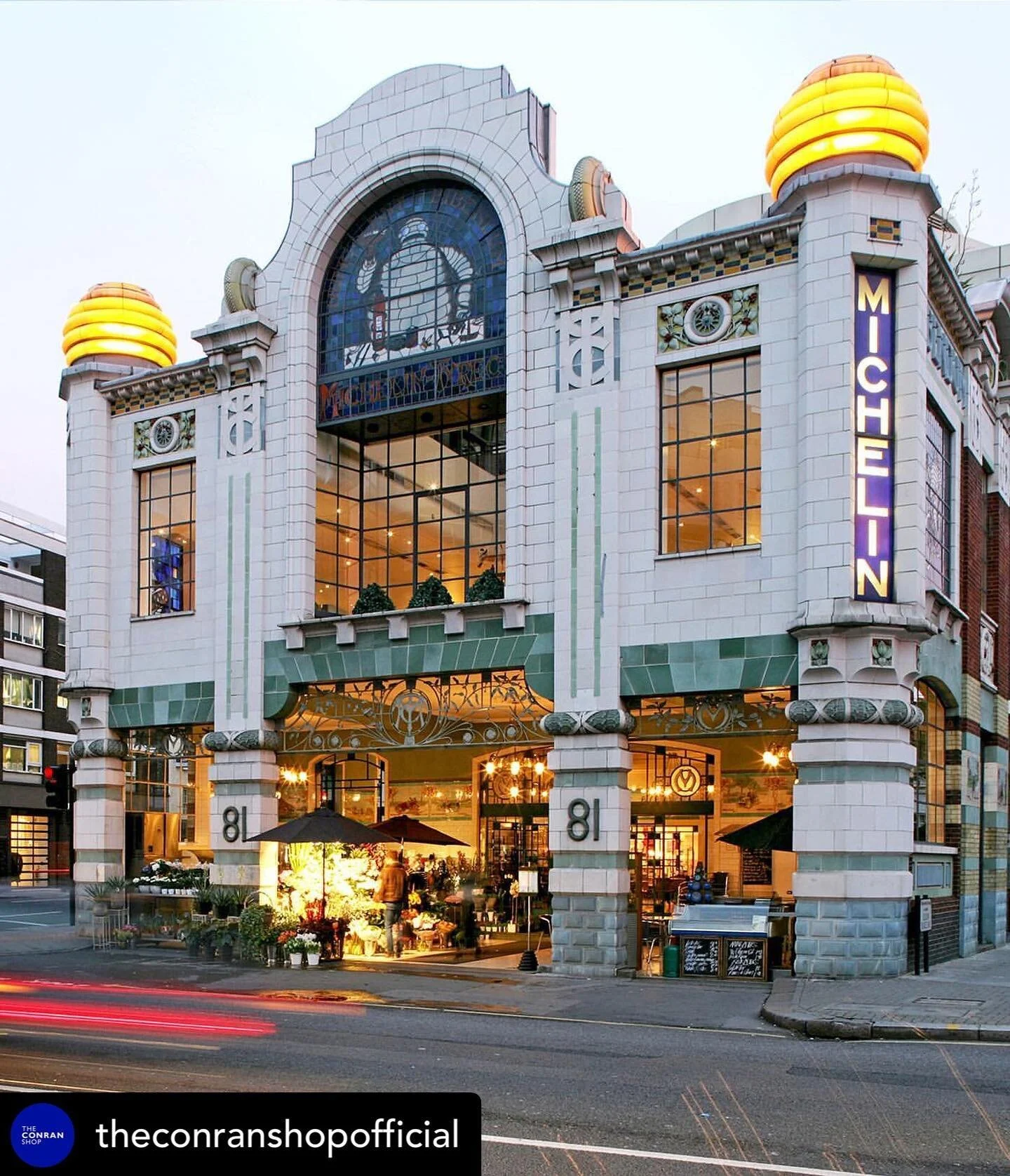 End of a beautiful era !! 

Good Bye @theconranshopofficial at the Michelin building 
💙💙💙💙💙