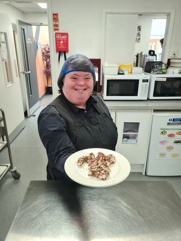 Its not all hard work in the kitchen..,