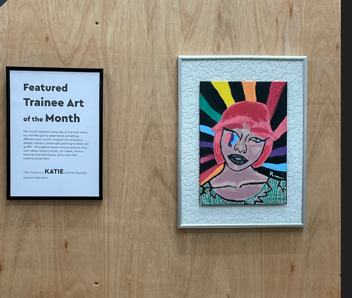 Featured Trainee Art of the Month