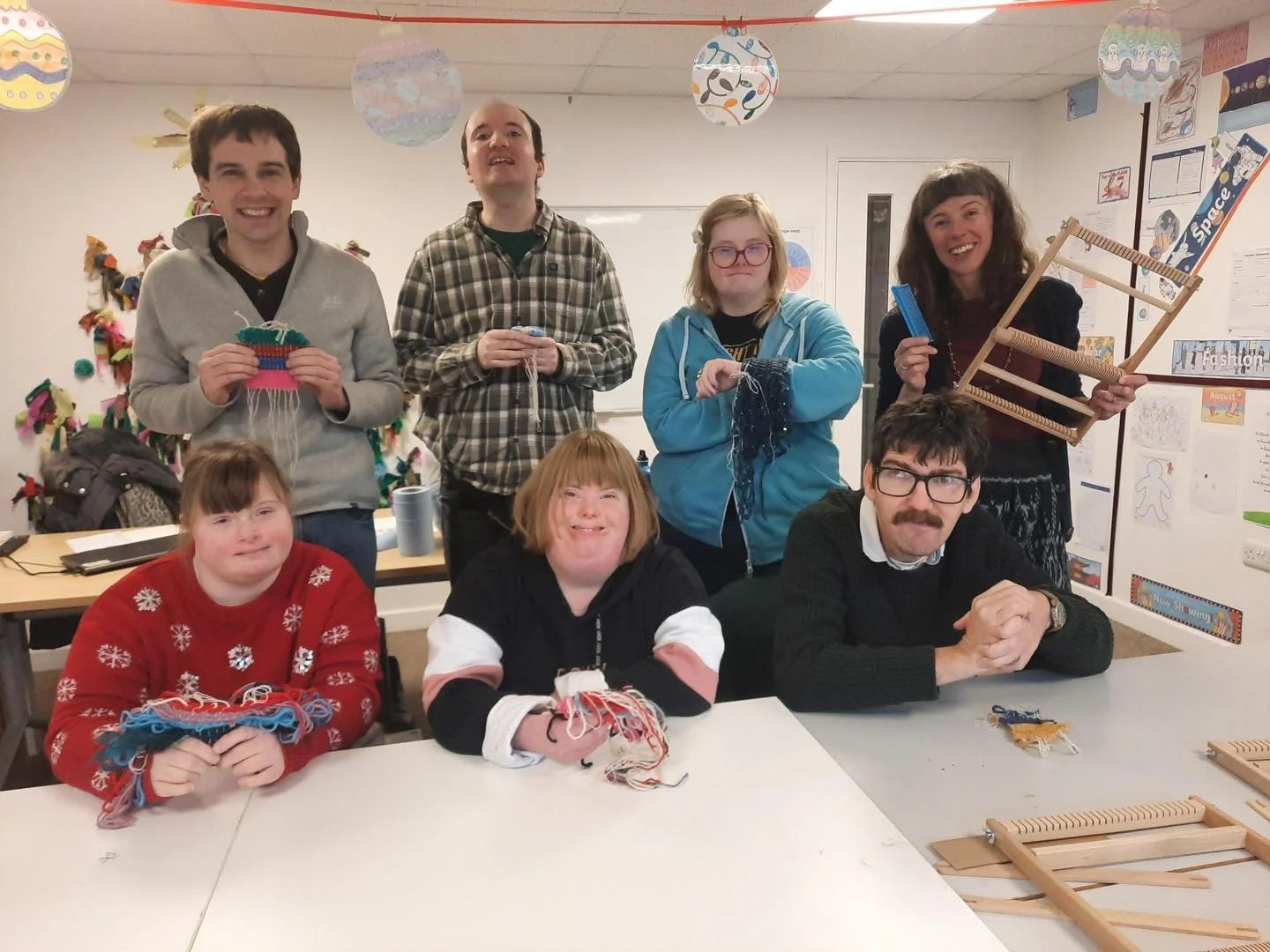 Our first Loom workshop.