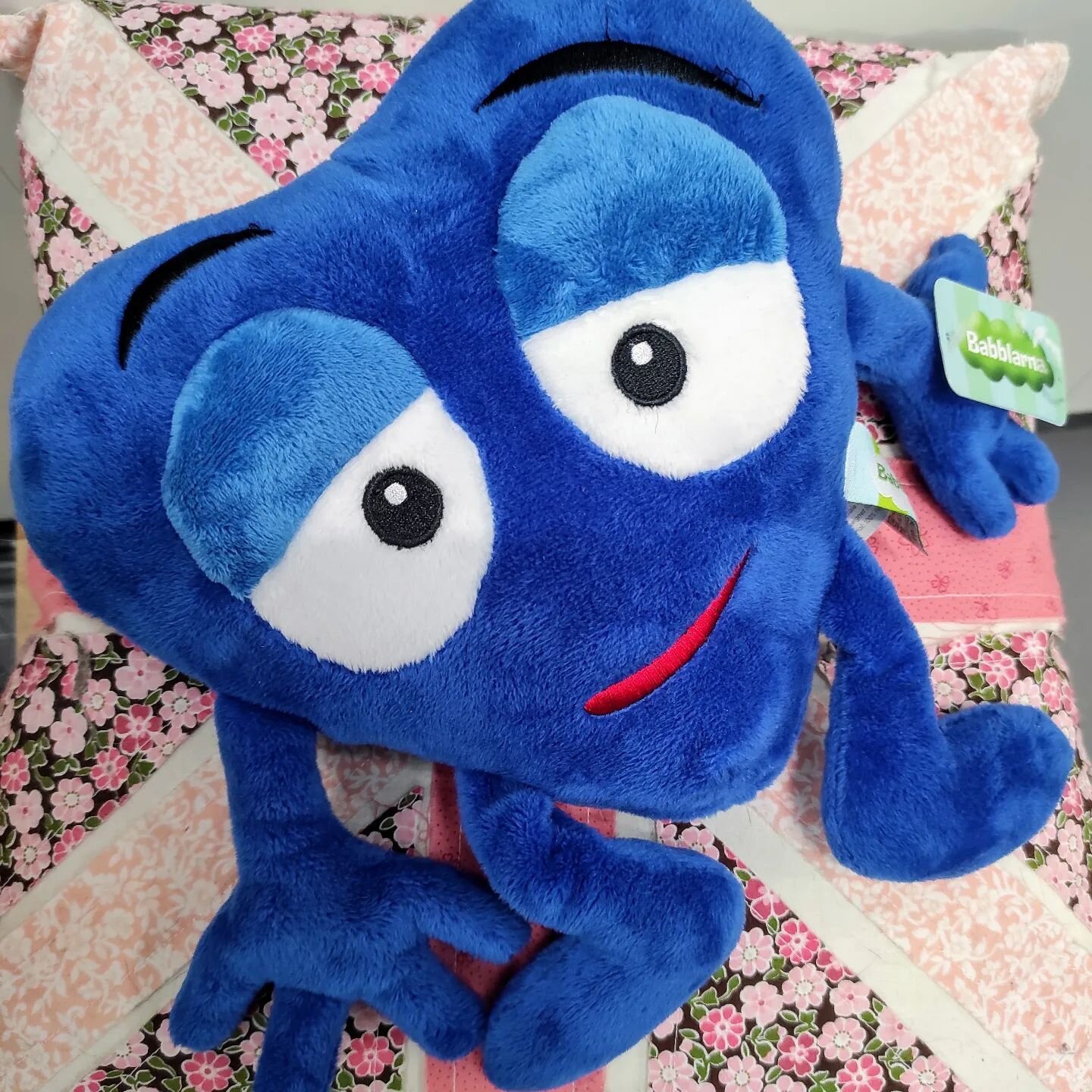 Babblarna soft toy is looking for a new home so are our other equally cute and beautiful goods at the Scrapstore #babblarna #babblarnasofttoys #scrapstoreyoeovil #scrapstorethehub #thehubyeovil #scrapmaterial #scrapfabricproject #scrapcraft #eastergi