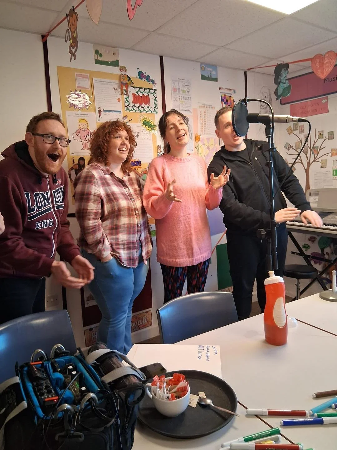 We are in fine voice.