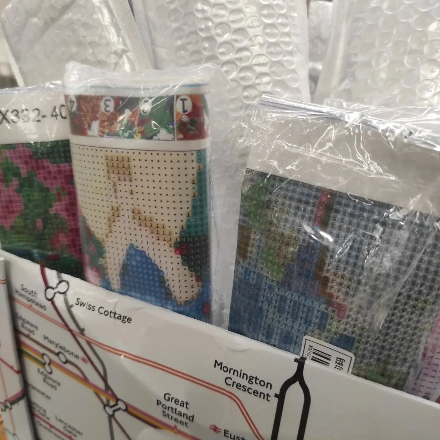 A real treat for any diamond art enthusiast and for those who would like to start a new hobby on a budget. All brand new diamond art kits, different designs. #diamondart #diamondpaintings #diamondartfun #scrapstoreyeovil #art #scrap #artsupplies #sho