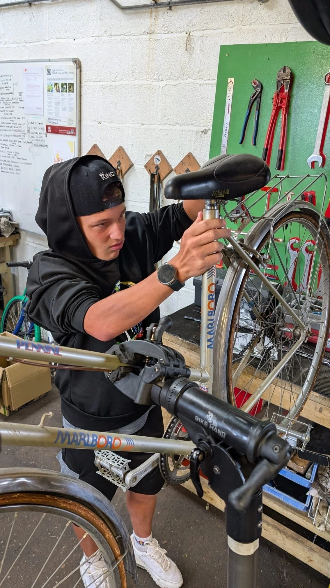 Supporting other charities.