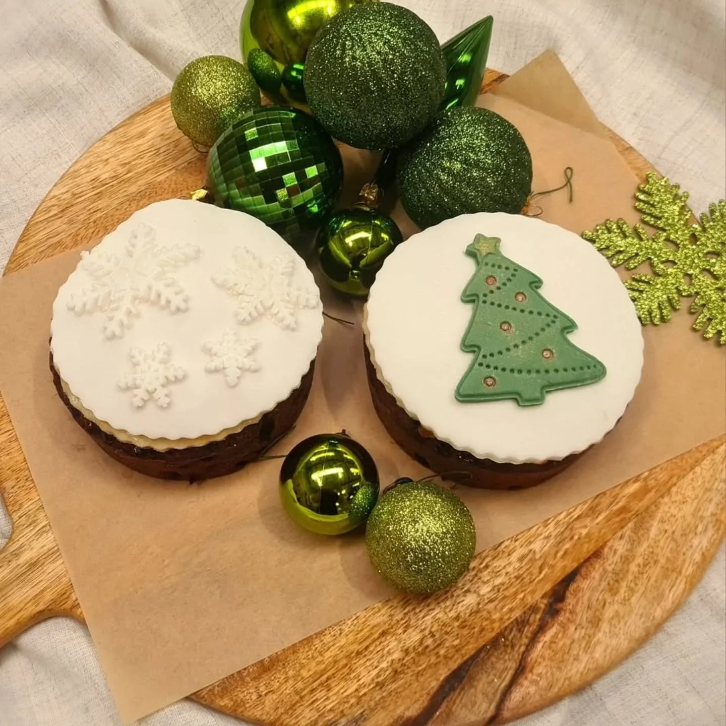 Hub Christmas Cakes are back!

Bigger and better than ever, our 4-inch hubmade cakes are now available from the caf&eacute; 🎄 &pound;8 

Limited stock, so get yours before they're all gone! #scrapstore #christmascakes🎄🎂💕 #shoplocal #christmasyeov