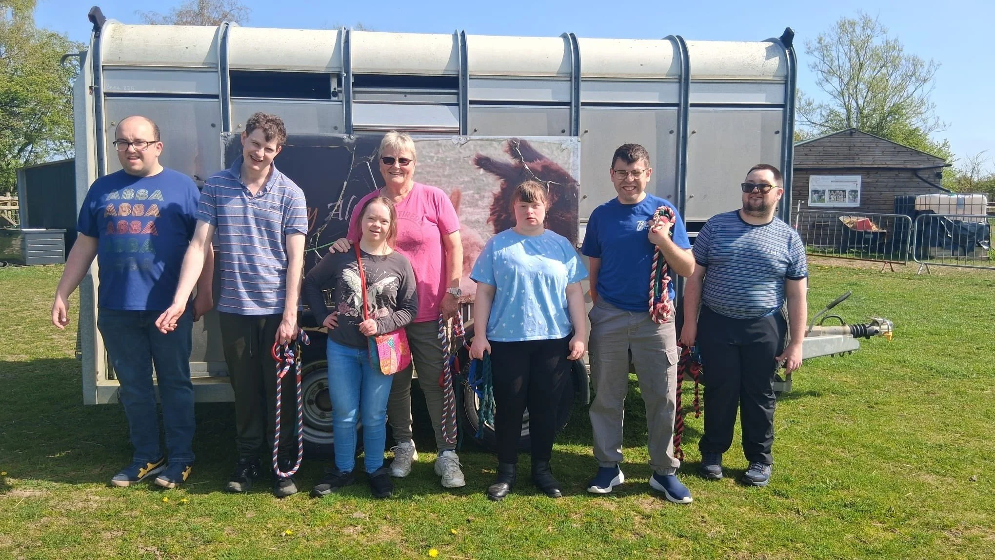 Walking with Alpacas