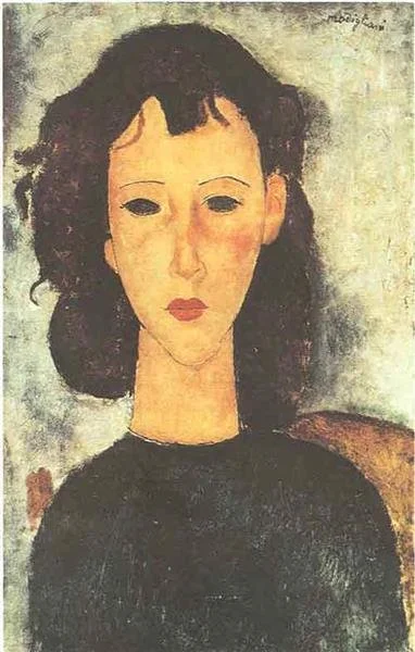 Amedeo modigliani portrait of a girl 1917.jpg