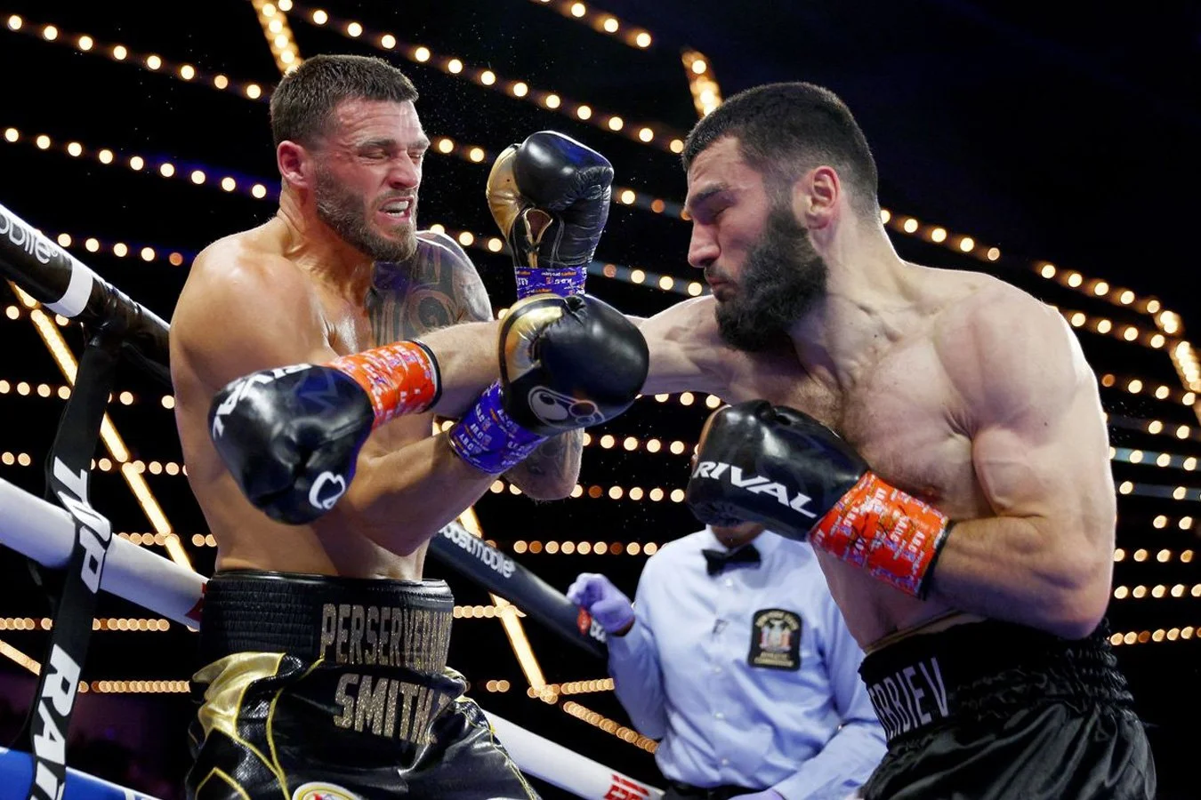 Beterbiev brutalizes Smith in two