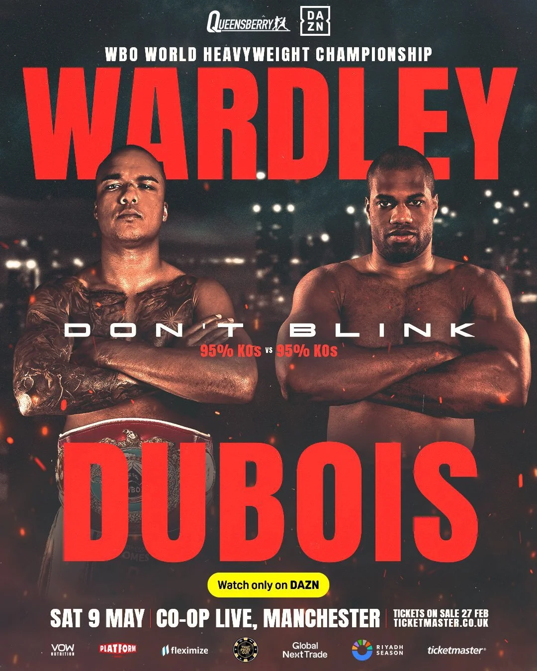 WARDLEY 🆚 DUBOIS