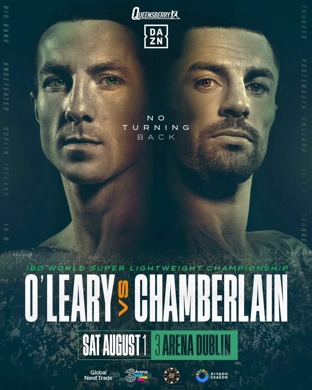 O'LEARY 🆚 CHAMBERLAIN