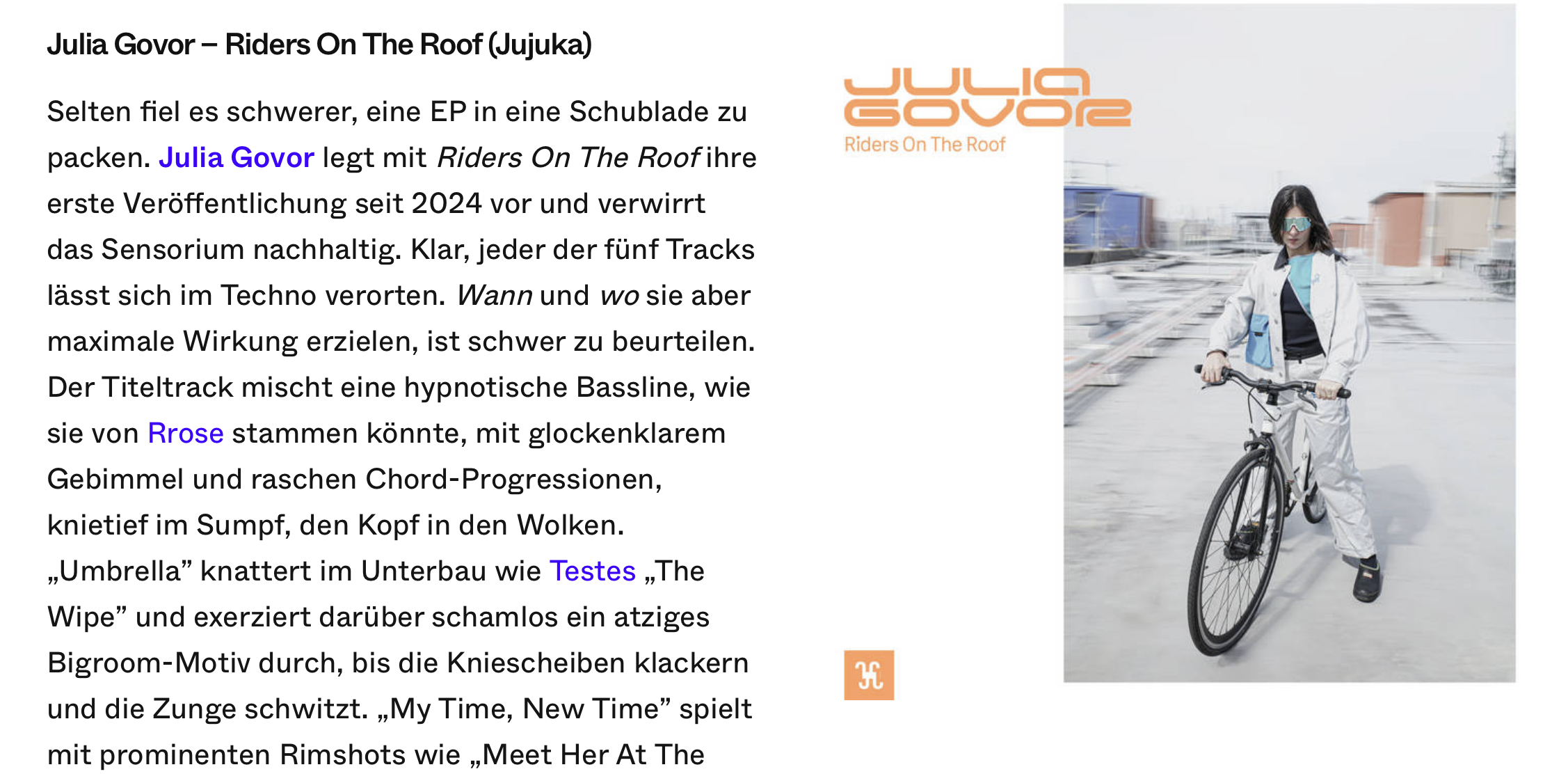 GROOVE MAG _ REVIEW