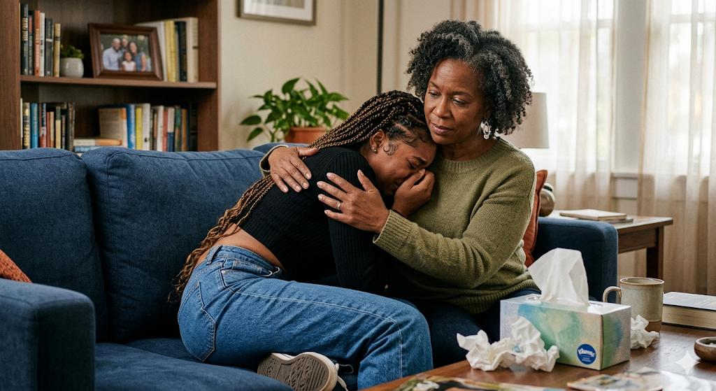 Mama’s here: How to support your teen during their first breakup