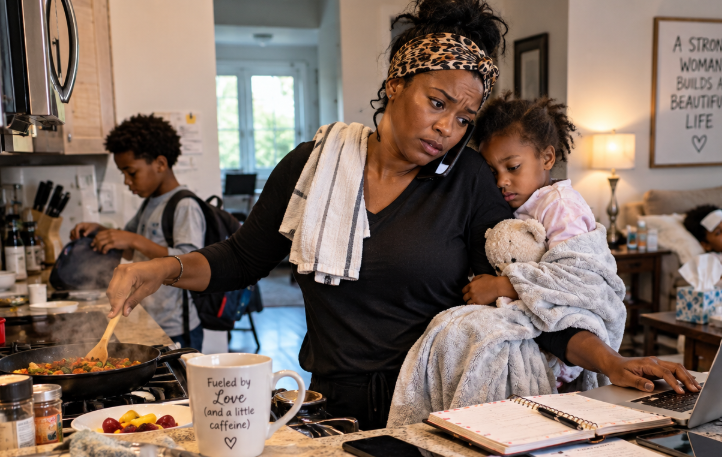 The Mom Who Never Clocks Out - But Today, You Rest