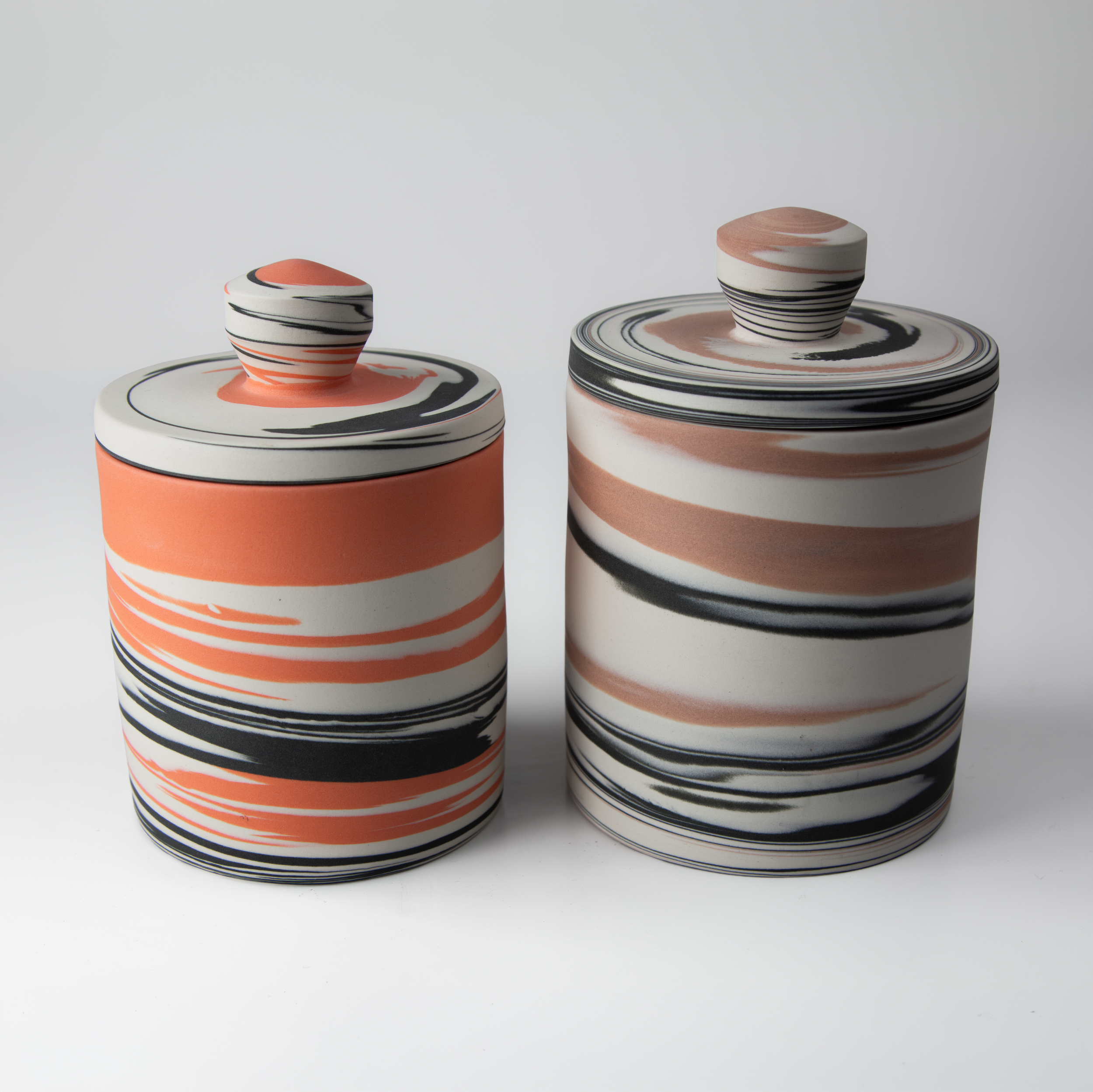 Large Lidded Vessels