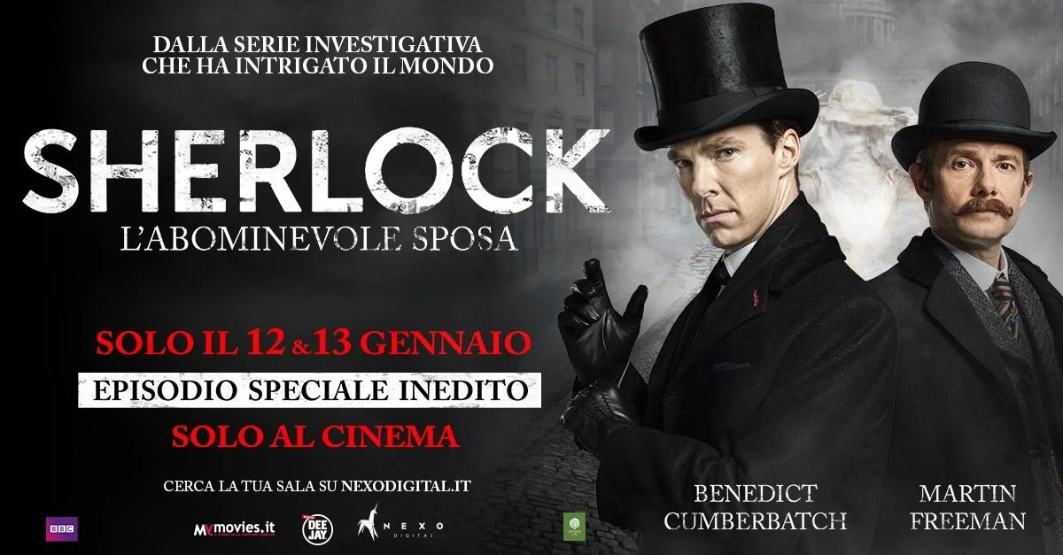 Proiezioni speciali: Sherlock - L'abominevole sposa al Rossini!