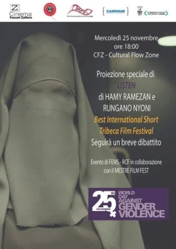 'Listen'- Proiezione speciale nella Giornata Internazionale contro la violenza sulle donne