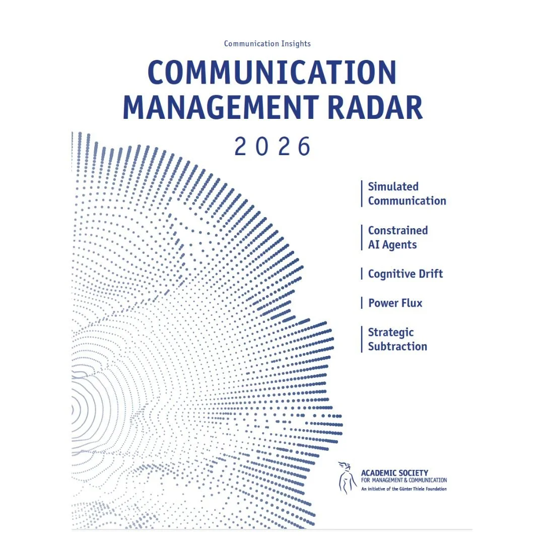 Five strategic actions that your management team needs from the communications function