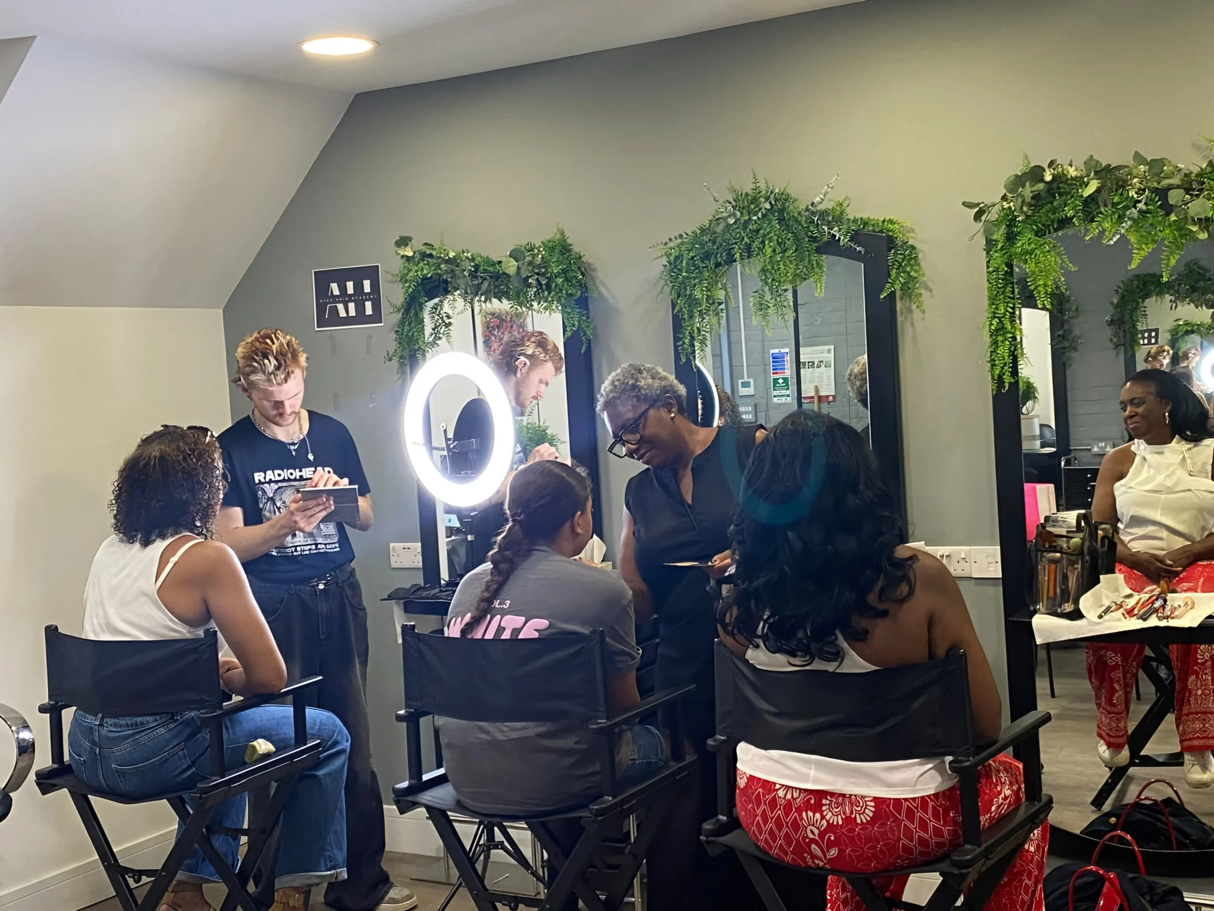 Joyce Connor Teaching A Makeup Lesson